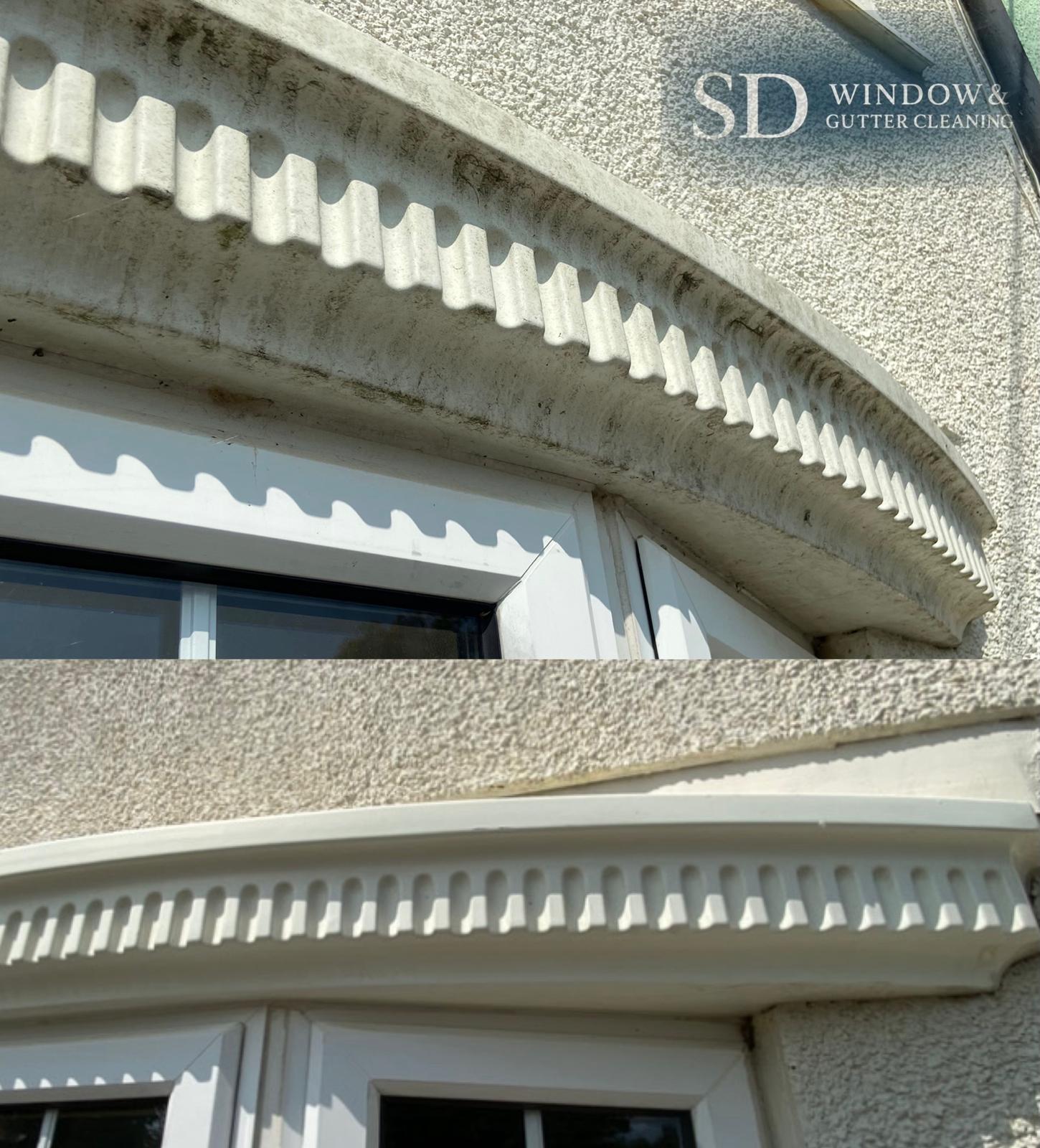 property in bristol getting windows cleaned