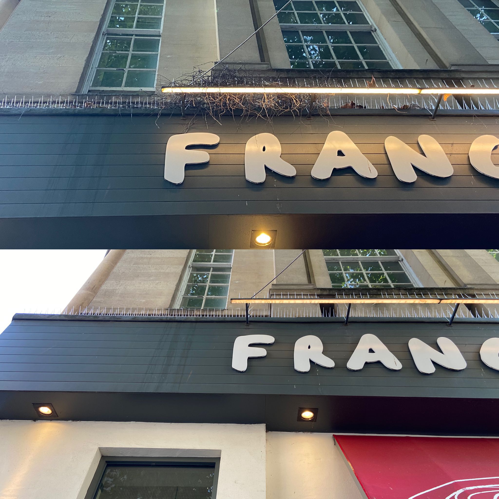gutter cleaning for franco manca in bristol